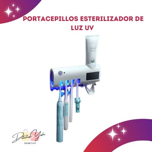 Portacepillos Esterilizador De Luz Uv